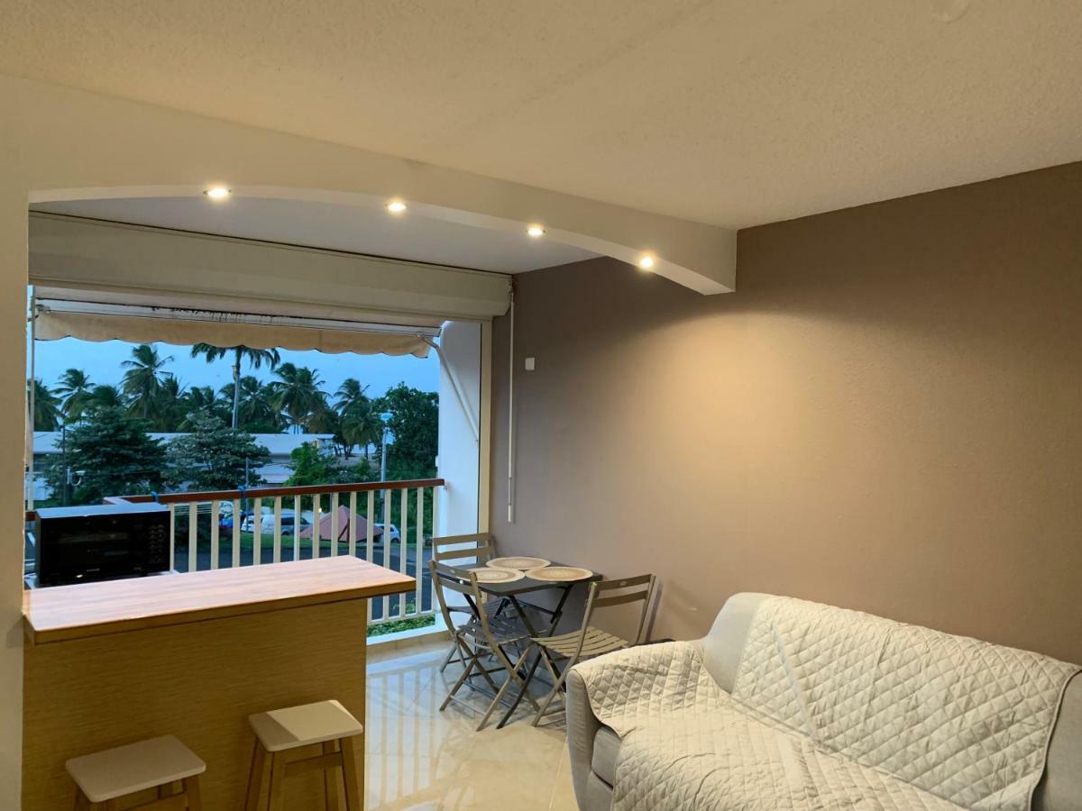 Studio Ds Residence Securisee Avec Vue & Acces A La Mer . Le Moule Luaran gambar